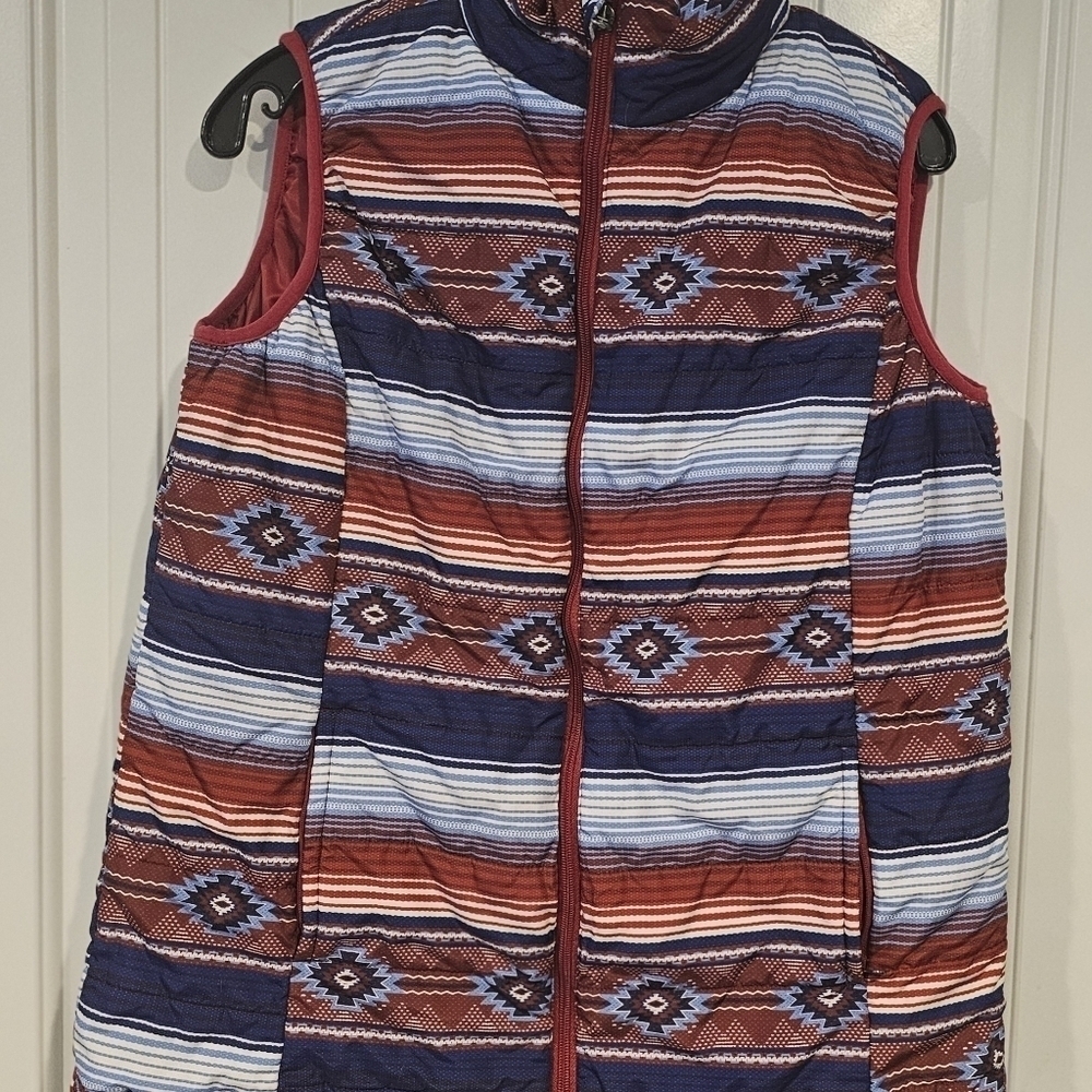 CHEEKYS ORIGINS 7Serepe Zip Up Vest sz M - Picture 2 of 11